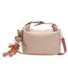 Bolso nicho texturizado femenino padre-hijo 2024 nuevo bolso de axila padre-hijo pata de gallo niña a juego bolso pequeño