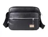 Nova Moda Masculina Bolsa Transversal de Couro PU Grande Capacidade Bolsa de Ombro Masculina Casual Multicamadas Porta-Moedas para Celular Atacado