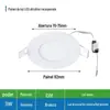 Luminária de Teto Embutida LED Regulável para Sala de Estar 9W 12W Painel Quadrado Ultra Fino com Grade Luminária para Buraco no Teto