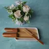 Tubo de bambú imitación melamina olla caliente comercial plato resbaladizo camarón traje vajilla creativa pescado resbaladizo carne resbaladiza vajilla