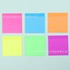 Notas Adhesivas Fluorescentes Coloridas para Mascotas Adhesivo Fuerte Impermeables Transparentes Pegatinas de Índice de Alto Valor para Estudiantes Ladrillo