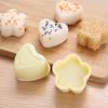 Molde de bolas de arroz para sushi, juego de herramientas para hacer bolas de arroz con modelado creativo de sushi japonés para niños, ideal para personas perezosas.