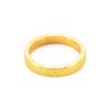 Cross-border Hot-selling Light Luxury Super Flash Gold Crushed Ice Ring Feminino Design de nicho de alta qualidade Explosões ao vivo Stacked Daisu Ring
