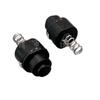 Interruptor de botón pulsador con resorte, interruptor de autobloqueo de resorte 950-A, uno encendido y uno apagado, con interruptor de llave de resorte, 1 encendido y 1 apagado