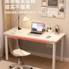Mesa para estudantes, uso doméstico, quarto, penteadeira para meninas, mesa de escrita e trabalho para computador simples e moderna, mesa de escritório de mesa