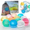 Popular Hebilla Magnética de Silicona para Bola de Agua de Amazon Bola de Agua Se Puede Llenar con Agua y Reutilizar para Peleas de Agua y Bolas Explosivas de Agua Venta al por Mayor
