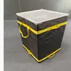 Fábrica de Origen Venta al por Mayor 250g Fondo Tejido Amazon Naranja Bolsa de Transporte Logístico Plegable Bolsa de Transferencia para Clasificación Express