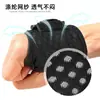 Evento de senderismo al aire libre: Guantes para bastones de trekking con correas de compresión, protectores de muñeca, mangas protectoras transpirables para fitness y muñequeras deportivas