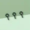 50 Tornillos de Ojo de Hierro y Clavos de Cuerno de Colores para Hacer Llaveros, Accesorios de Joyería Hechos a Mano para Bricolaje