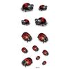 Calcomanías de Tatuaje de Rosa Tridimensional 3D Douyin Celebridad de Internet Impresión a Color Calcomanías de Tatuaje Mariposa Flor Calcomanías de Tatuaje Impermeables