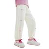 Pantalones deportivos IP Merlot Otoño para Niñas 2025 Nuevo Mediano y Grande Pantalones Adornados con Lazo para Niños