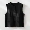 Conjunto de dos piezas de chaleco de lana peinada de alto número pantalones de pierna ancha conjunto de ropa de mujer de alta gama primavera y otoño temperamento nuevo estilo para ir al trabajo