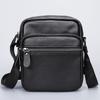 Ma Lunte Nova Bolsa de Couro Masculino Real Cowhide Grande Capacidade Vertical Crossbody Masculino Bag Moda Casual Shoulder Bag Atacado