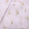Medio Metro de Tela de Algodón Tencel con Pequeñas Flores y Mariposas Tela para Falda Cheongsam Estilo Chino para Niña DIY 1Yc67846