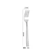 Cuchillo para filete de acero inoxidable de alta gama transfronterizo, tenedor, cuchara, juego de cubiertos occidentales, hotel de alta gama, cuchara de postre creativa de alto valor