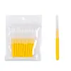 Cepillos interdentales transfronterizos aprobados por el fabricante, cepillos para pestañas, cepillos interdentales para ortodoncia, cepillos interdentales de limpieza, cepillos pequeños para cejas de belleza y maquillaje