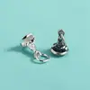 Plata Esterlina S925 Accesorios Estilo Chino Nuevo Retro Forma de Buda Sentado Buda Sin Forma Colgante Wenwan Cuerda Trenzada Pulsera de Cuentas de Buda Colgante Colgante