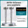 Yingsuo dobradiça liga de plástico placa de gesso removedor de furo de madeira broca manual placa de madeira alargamento abridor de furo para carpintaria