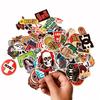 100 pegatinas de dibujos animados geniales y creativas para scooter, equipaje, portátil, teléfono, casco, grafiti.