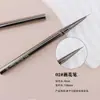 Nuevo Set de Plumas para Manicure Color Gris Pistola Tubo de Plástico Boca de Pincel Línea Fina Construcción de Barrido Función de Terapia de Luz Pluma de Manicure Pintada
