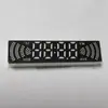 Pantalla Digital LED, Tubo Digital de Audio Grande 4 8, Fila Única, Pantalla de Reloj de 7 Pines, Pantalla Digital para Audio de Coche