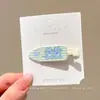 Pinza lateral para el cabello simple y elegante para mujer, sin costuras, fresca y estilosa, alto valor estético, accesorio para el cabello suave y versátil