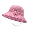 Sombrero de Pescador para Mujer Primavera y Verano Madre de Mediana Edad Abuela Protección Solar Sombrero para el Sol Señora Mayor Ala Ancha Tela para Exteriores Sombrero de Cubo