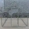Conector para Estrutura de Solário, Estrutura de Galpão Auto-montável, Galinheiro e Canil Combinados, Conector de Tubo Galvanizado