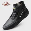 Botas de Neve Masculinas 2026 Novo Modelo Inverno Forradas com Lã Espessadas Quentes Sapatos de Algodão Antiderrapantes Impermeáveis Botas de Algodão do Nordeste