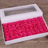 Día del Maestro Flor de Jabón Rosa de Tres Capas Flor de Jabón al por Mayor Decoración Caja de Regalo Ramo Flor Artificial Fabricante