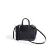 Bolso de Mano de Alta Gama de Moda Nuevo 2026, Bolso de Hombro, Bolso Cruzado de Moda de Piel Genuina, Bolso Tipo Bowling Simple Popular