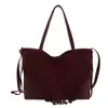 Bolsa Tote de Gran Capacidad Transfronteriza 2025 Nueva Bolsa de Playa para Vacaciones en la Costa con Borlas Versátil Nicho Bolso Tejido