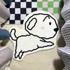 Alfombra de Piso Suave Estilo Ins de Dibujos Animados Imitación Cachemira Habitación Infantil Habitación de Niños Manta de Cabecera Alfombra Antideslizante Heterosexual Crayon Shin Nuevo
