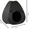 Tienda Plegable Portátil Negra para Niños de Interior y Exterior para Camping, Tienda de Apertura Rápida del Fabricante, Al por Mayor en Stock