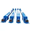 Fabricante a medida de acero inoxidable para transportador de tornillo en forma de U Transportador de tornillo alimentador de revestimiento en forma de U para uso con lodos