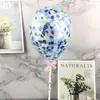 Globo de papel de moda para decoración de pastel de cumpleaños, adorno para hornear, decoración de mesa de postres de moda