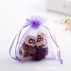 Bolsa para Empaque de Joyería, Bolsa de Malla, Bolsa de Gasa de Organza Transparente, Bolsa de Regalo, Bolsita Cosmética, Logo para Bolsa de Dulces de Boda