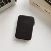 Bolsa para monedas de silicona con diseño de ondas y cierre magnético, compatible con MagSafe, adecuada para dispositivos Apple, Huawei, Samsung y Xiaomi, para guardar tarjetas de forma conveniente