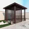 La Fábrica Produce Pérgolas de Aleación de Aluminio para Sombra, Pabellones de Jardín para Exteriores, Refugios a Prueba de Lluvia para Fiestas y Patios Solares Estilo Chino para Uso en Exteriores