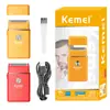 Kemei KM-T106 Afeitadora Eléctrica para Hombre, Afeitadora Recíproca Transfronteriza, Cortapelos Eléctrico