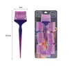 Salão de Beleza Especial Ferramentas para Coloração e Tratamento com Óleo Cuidado com Cabelos Brancos Escova de Cabelo Pente Fino Macio Pente de Ponta para Cabelo