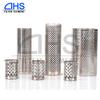 Cartucho de Malla Filtrante Perforada de Acero Inoxidable 304 Cartucho Filtrante con Mango Industrial Cartucho Filtrante con Brida de Acero Inoxidable Barril Filtrante Metálico