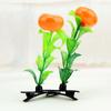 Lindo Artefacto Peine Pequeño de Hierba Brote de Frijol Cabeza de Flor Peine Largo de Hierba Valor Hierba Larga Cabeza de Flor de Ciempiés Artificial Venta al por Mayor
