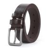 Nuevo negocio mayorista de cinturones para hombre de comercio exterior moda joven aleación hebilla de pasador 4.0U cinturón de PU suministro directo de fábrica