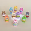 Bolsa Ciega de Cactus de Color Sólido Llorando Figuras Lindas Accesorios DIY Llavero Muñeca Adorno de Escritorio Piezas de Resina