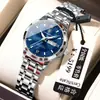 Reloj de Pulsera para Mujer Poedagar Marca Business Ultra-Delgado Resistente al Agua Luminoso Doble Calendario Reloj de Cuarzo Popular para Transmisión en Vivo