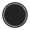 Alfombrilla para portavasos con diamantes de imitación para coche, Alfombrilla suave de silicona con diamantes de imitación para aislamiento térmico, Alfombrilla antideslizante para interior de coche con aislamiento térmico y antideslizante