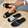 Zapatos de Mujer al por Mayor Modelos Nuevos Transfronterizos Pantuflas de Algodón Comercio Exterior Ligeros Cómodos Casuales Versátiles Slip-On Antideslizantes Zapatos para Mamá