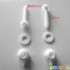 Base de parafuso de assento de vaso sanitário antigo acessórios de tampa de vaso sanitário trava de fundo retangular fixação de montagem inferior porca de fixação haste de parafuso redonda de plástico