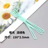 Etiqueta de Equipaje de Color Mate con Cordón, Cordón para Tarjeta de Embarque de Tablero de PVC, Cordón para Identificación con Cuerda Transparente 150*2.5mm